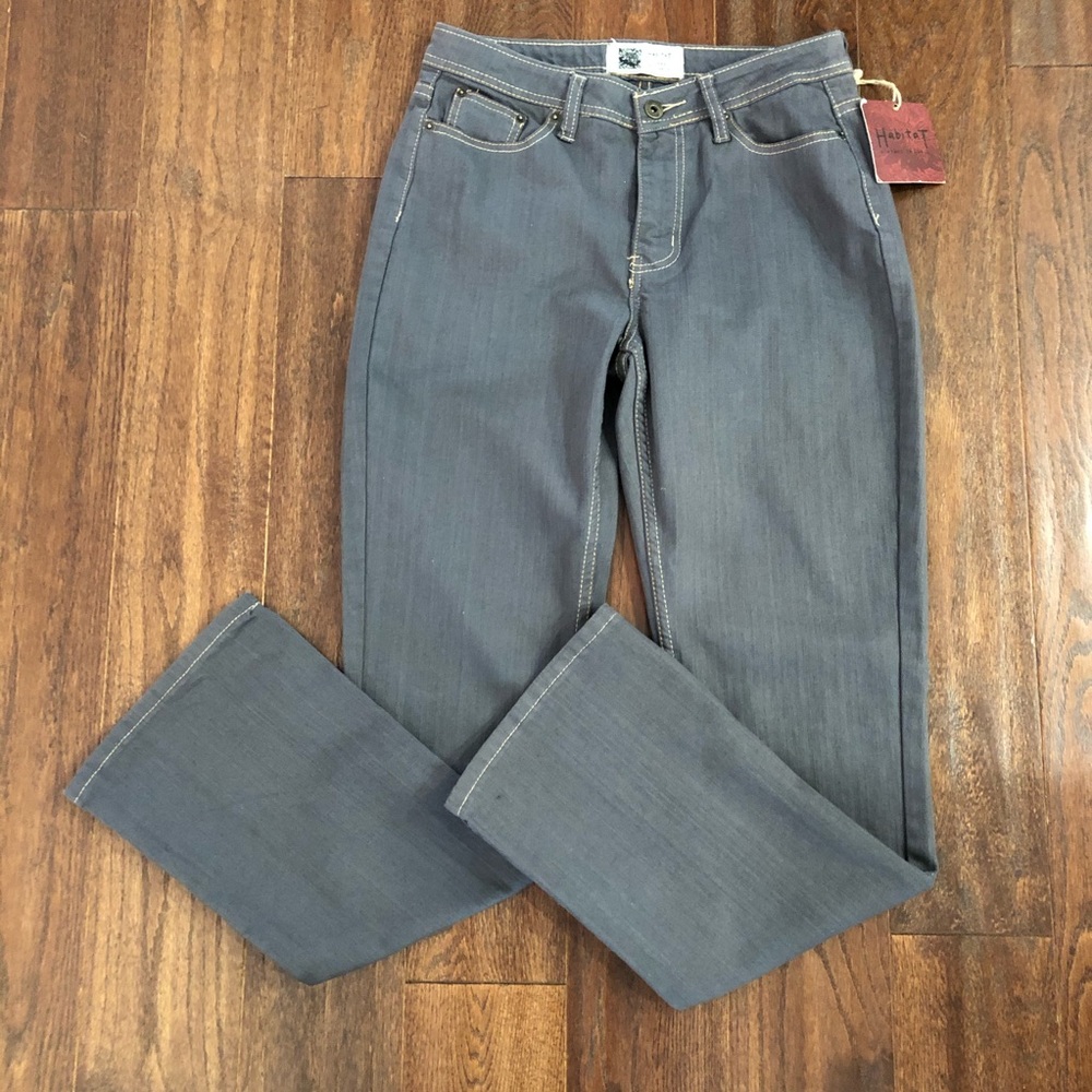 NWT Habitat Clothes To Live In Gray Jeans Casual Everyday Neutral